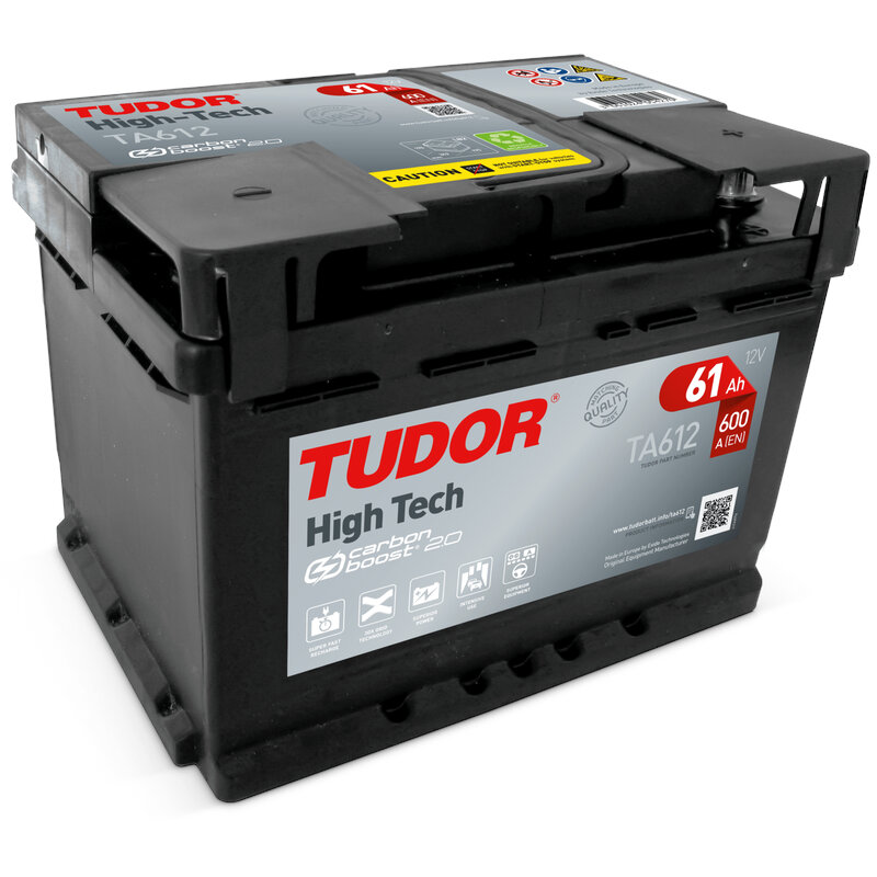BATERIA TUDOR 61AH 600A