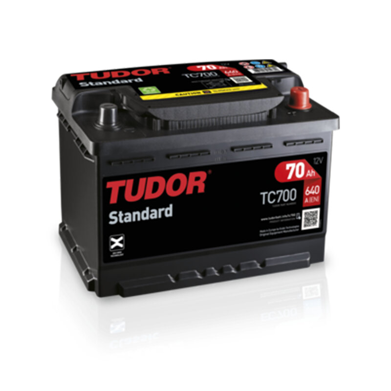 BATERIA TUDOR 70AH 640 ARRANQUE