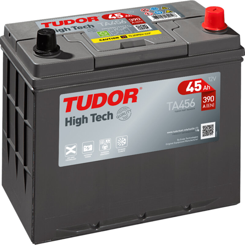 BATERIA TUDOR 45AH 390A