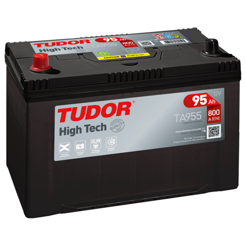 BATERIA TUDOR 95AH 800A