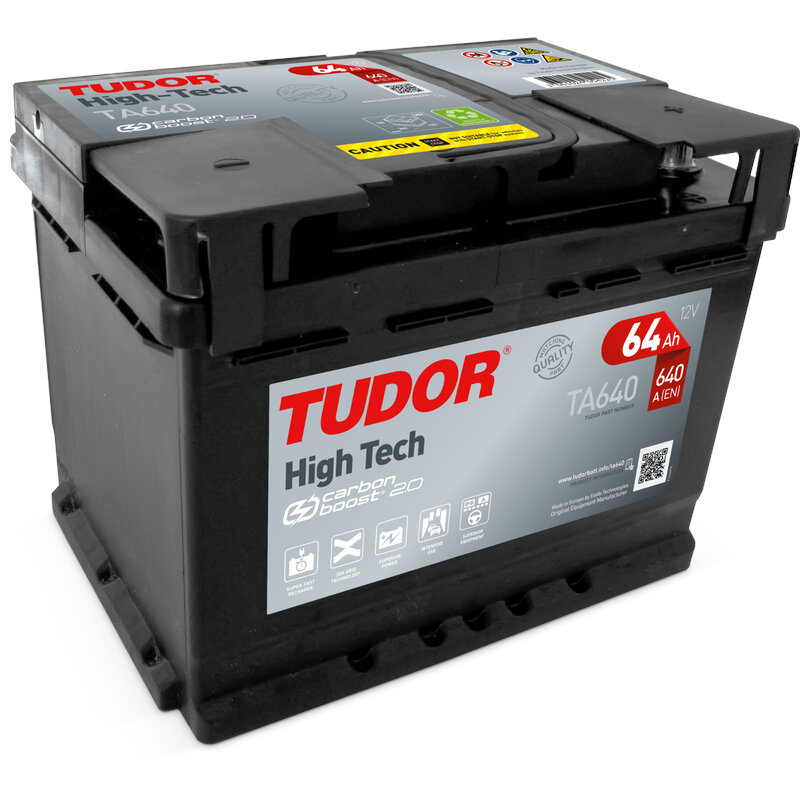 BATERIA TUDOR 64AH 640A