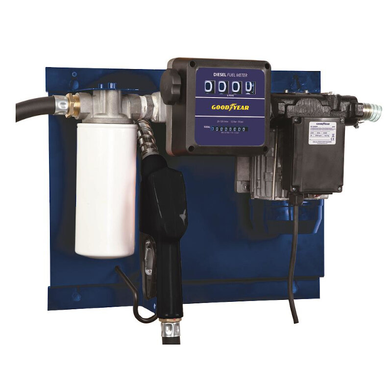 KIT BOMBA GOODYEAR GY 2202FP 2-4M PIST. AUT 1" C/SOPORTE FILTRO Y CONT 220V