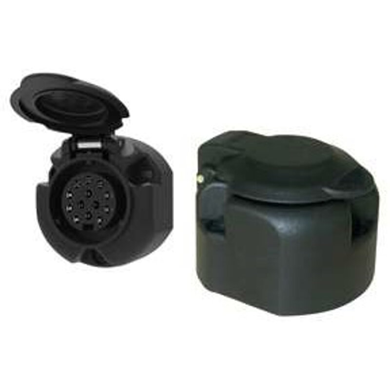 HEMBRA CONEXION REMOLQUE PLASTICO 13 POLOS