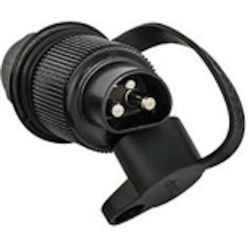 CONECTOR MACHO 3 POLOS BLISTER