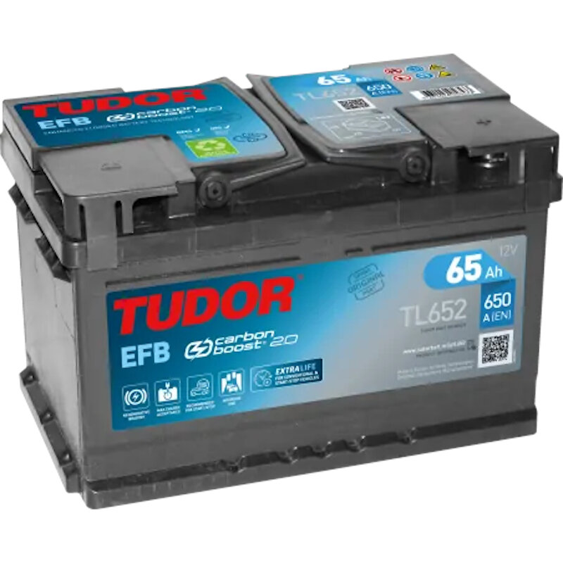 BATERIA TUDOR EFB 65AH 650A