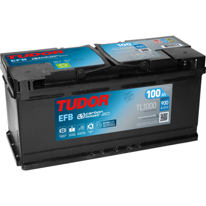 BATERIA TUDOR EFB 100AH 900A