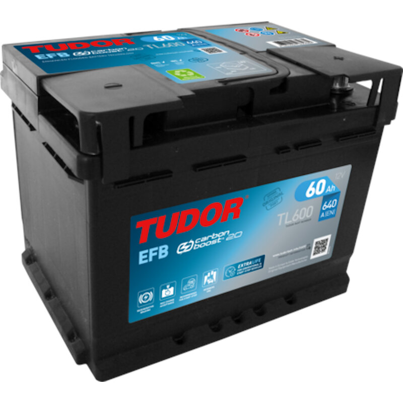 BATERIA TUDOR EFB 60AH 640A