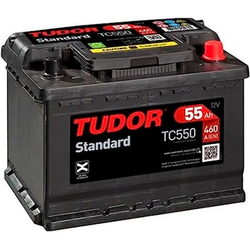 BATERIA TUDOR 55AH 460 ARRANQUE