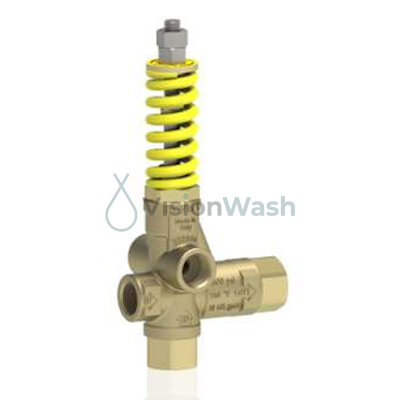 VALVULA BYPASS VWK45 SIN MANETA AMARILLO VISIONWASH