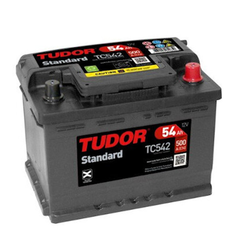 BATERIA TUDOR 54 Ah 500A STANDARD TC542