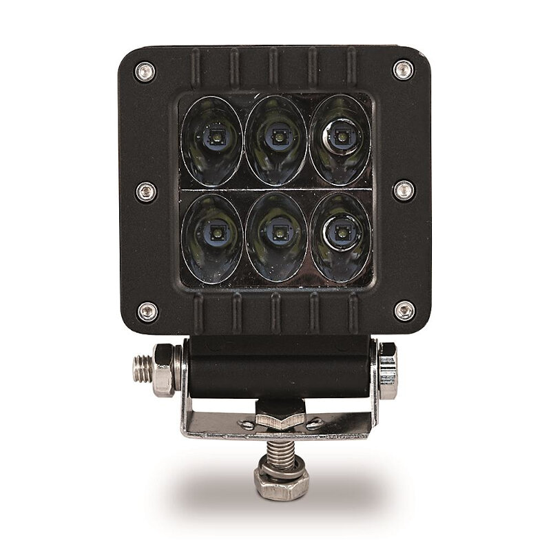 FARO DE TRABAJO GOODYEAR GY 606WL CUADRADO 6 LED ALTA INTENSIDAD 24W 10-30V 1500LM
